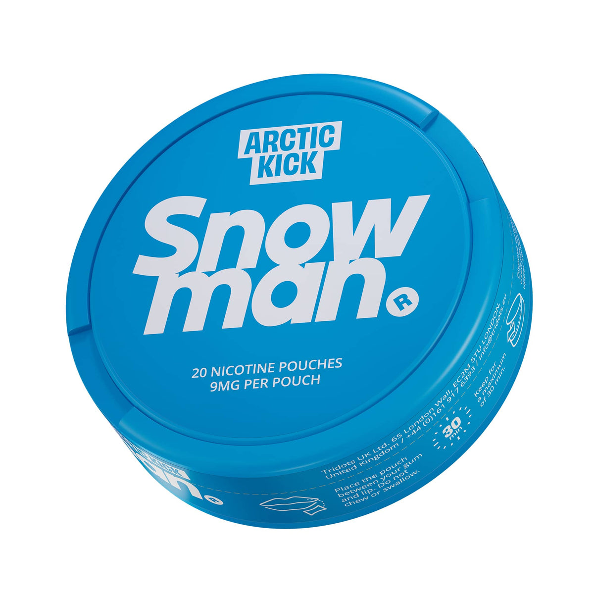Snowman - Arctic Kick 9mg/pouch Nicotine pouch