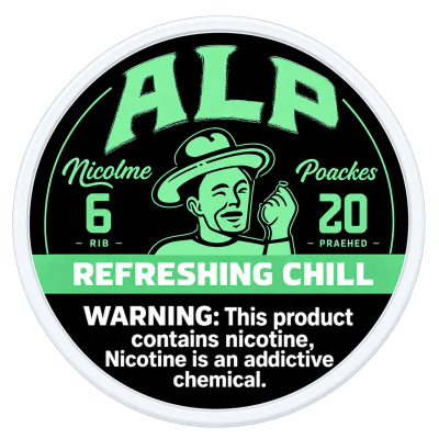 ALP Refreshing Chill 6 mg/pouch - 8 mg/g (New 30/07)