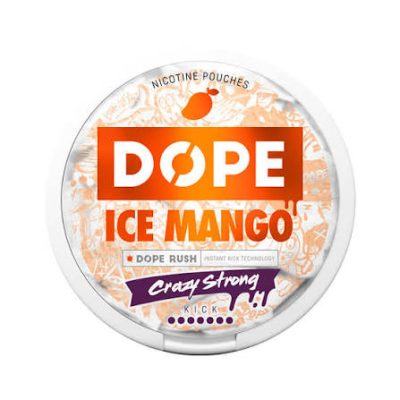DOPE Ice Mango Crazy Strong 20 mg/pouch (New 05/08)