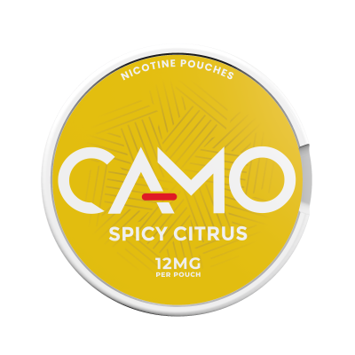 CAMO Spicy Citrus 12 mg/pouch - 17.14 mg/g