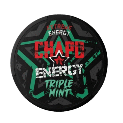 CHAPO ENERGY – Triple Mint  75mg/pouch