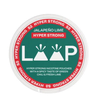 LOOP Jalapeño Lime Hyper Strong 15.6mg/pouch