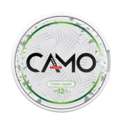 Camo Snus - Green Apple [12mg/Pouch - 20mg/g] [expired stock]