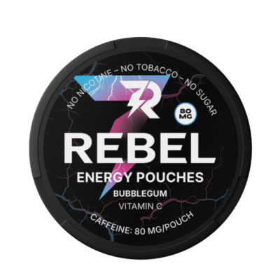 REBEL ENERGY Bubble Gum 100mg/caffeine