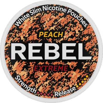 Rebel Peach Extreme [18mg/pouch - 30mg/g]