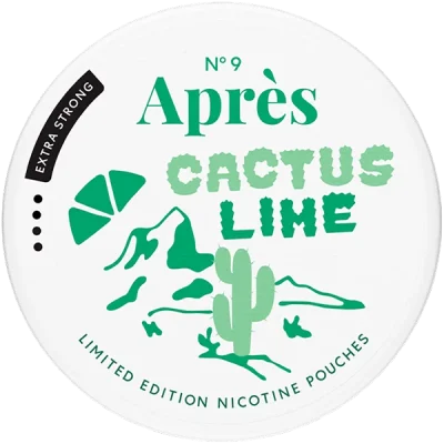 APRÈS Cactus Lime Extra Strong 8.25mg/pouch (SEPTEMBER EXPIRED)