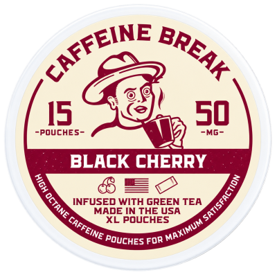 ALP Black Cherry Caffeine 50mg caffeine/pouch (New 30/07)