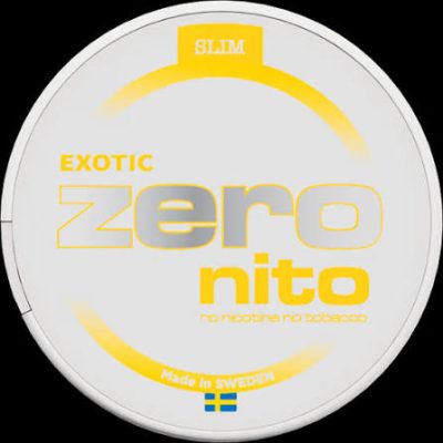 Zeronito Exotic Slim 0mg/pouch (New 29/07)