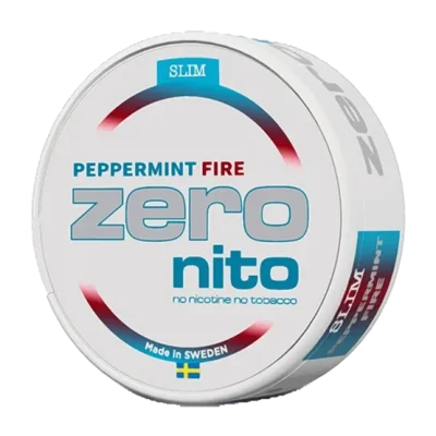 Zeronito Peppermint Fire Slim 0mg/pouch (New 29/07)