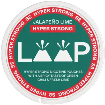 LOOP Jalapeño Lime Hyper Strong 15.6mg/pouch  (NORDIC)