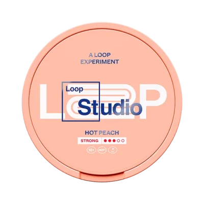 LOOP Hot Peach Strong 9.4mg/pouch  (NORDIC)