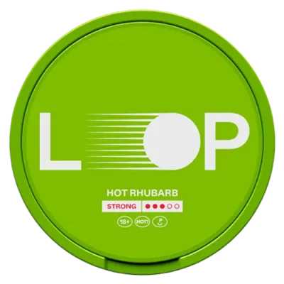 LOOP Hot Rhubarb 9.4mg/pouch  (NORDIC)