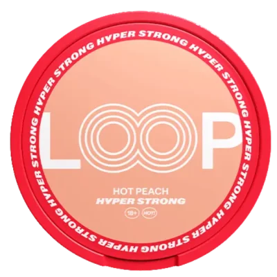 Loop Hot Peach Hyper Strong 15.6mg/pouch  (NORDIC)