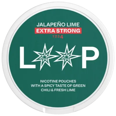 LOOP Jalapeno Lime Extra Strong 12.5mg/pouch  (NORDIC)