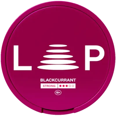 LOOP Blackcurrant Strong 9.4mg/pouch  (NORDIC)