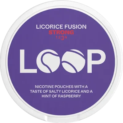 LOOP Licorice Fusion Strong 9.4mg/pouch  (NORDIC)