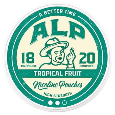 ALPTropical Fruit 18mg/pouch (VSL)