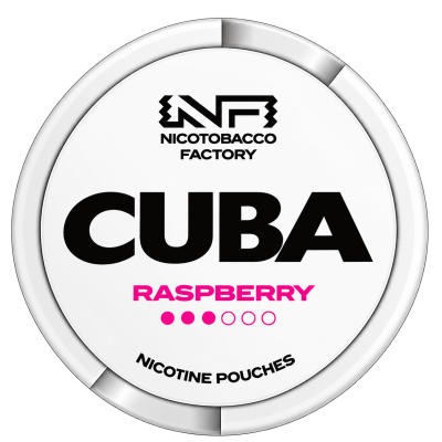 CUBA RASPBERRY 16mg/pouch (UK)