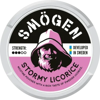 Smögen Stormy Licorice 8mg/pouch (NORDIC)