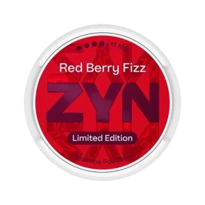 ZYN Red Berry Fizz slim 11mg/pouch (SEPTEMBER EXPIRED)
