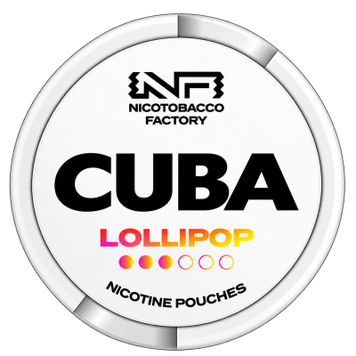 cuba lollipop16mg/pouch (UK)